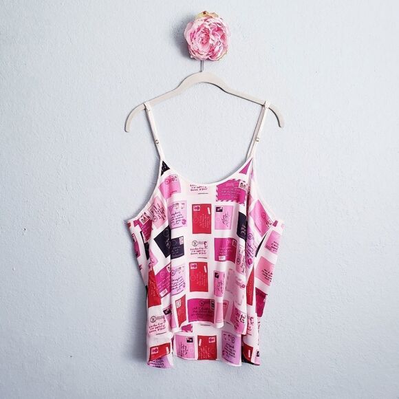 Kate Spade Love Letters Pajama Top - Picture 7 of 7